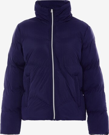 NALLY Winter Jacket in Blue: front