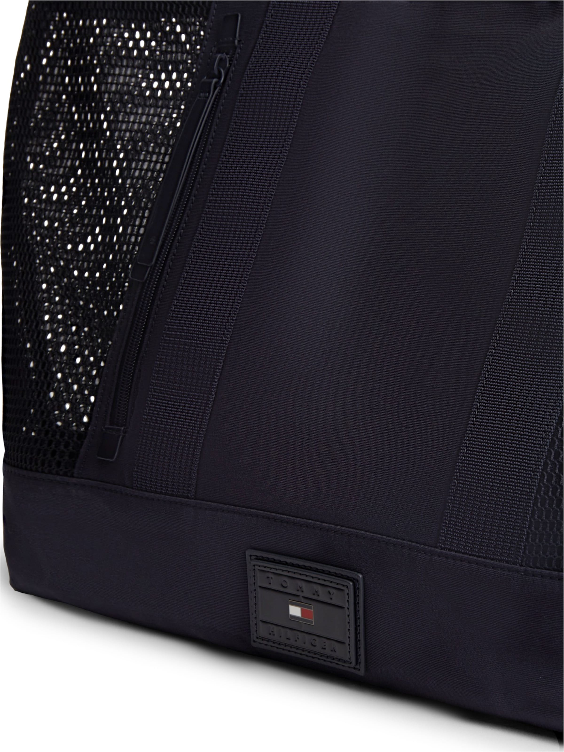 TOMMY HILFIGER Ostoskassi 'SUMMER' värissä sininen