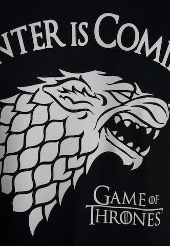 LOGOSHIRT T-Shirt 'Game of Thrones' in Schwarz