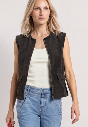Gilet in maglia di STREET ONE in marrone: frontale