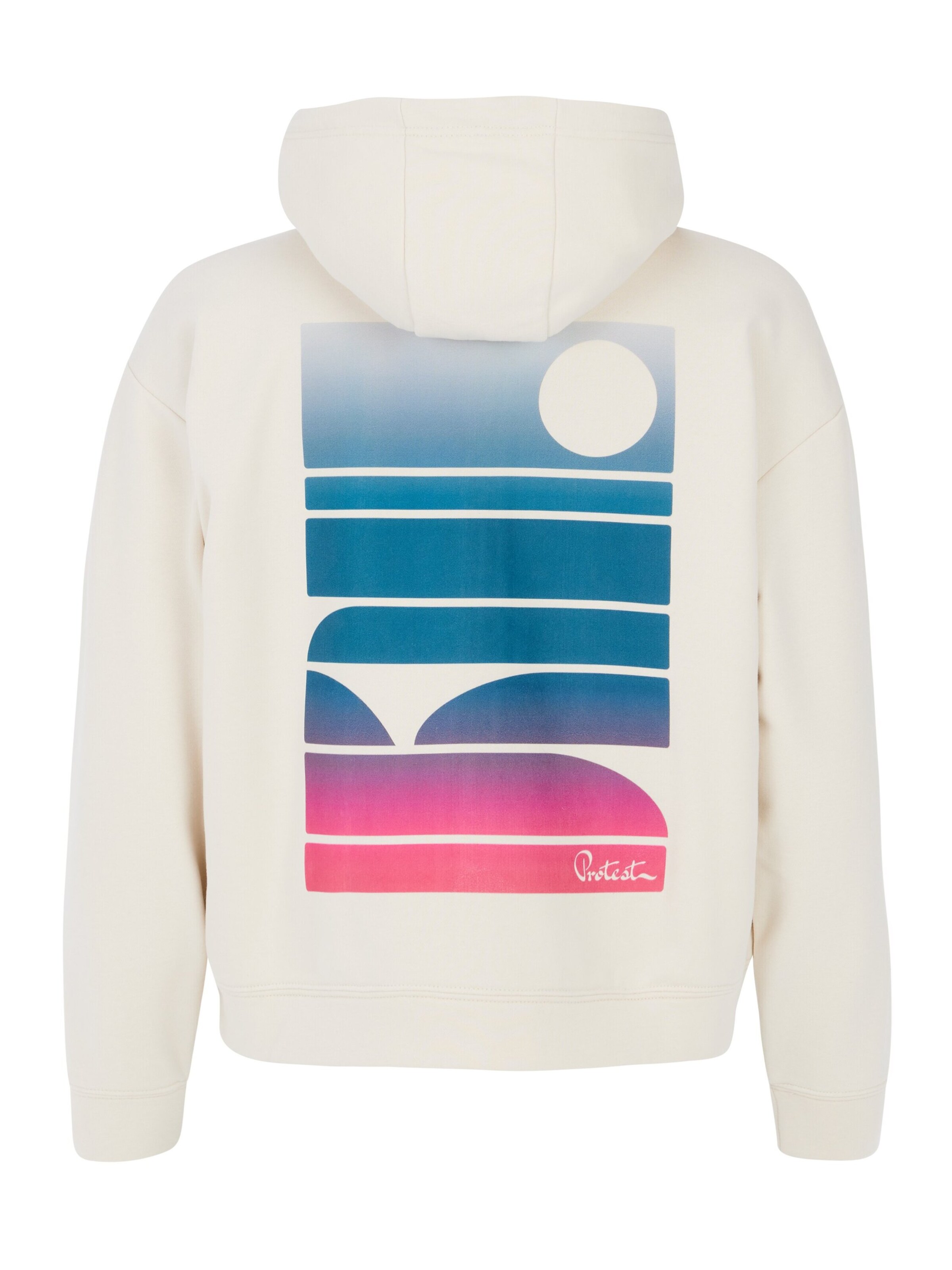 PROTEST Sweatshirt 'PRTStudio' in White