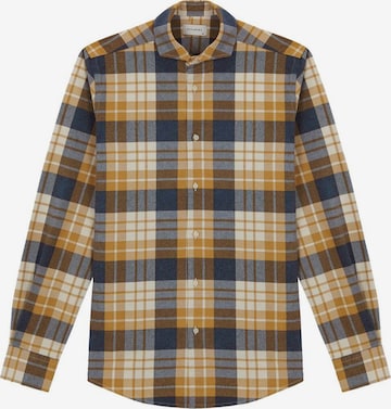 Scalpers Regular fit Button Up Shirt 'Ferdinand' in Yellow: front