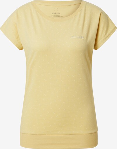 Tricou 'Derry' mazine pe crem / galben deschis, Vizualizare produs