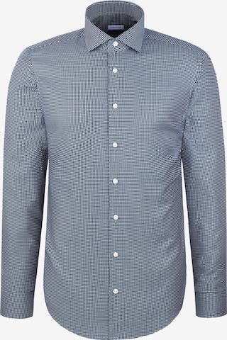 Chemise business SEIDENSTICKER en bleu : devant