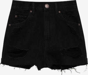 Pull&Bear Regular Jeans i svart: forside