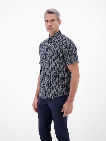 LERROS Regular fit Button Up Shirt in Blue