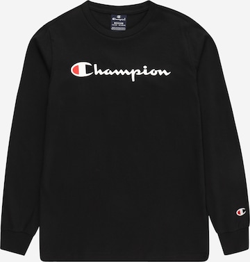 Champion Authentic Athletic Apparel Tričko 'Classic' – černá: přední strana
