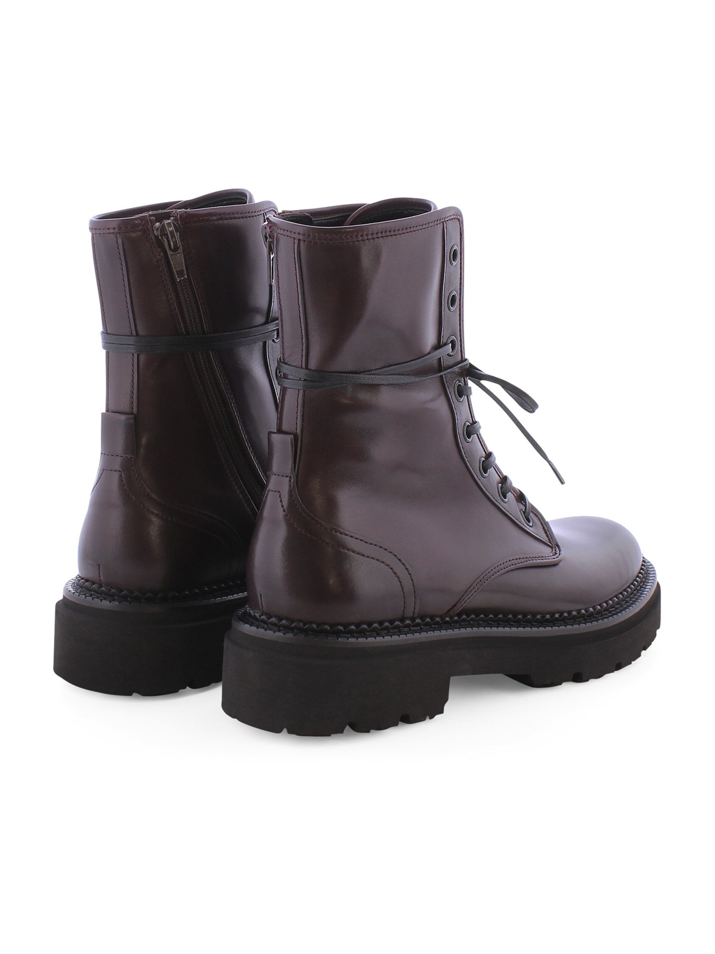 Bottines à lacets 'Jacy' Kennel & Schmenger en rouge