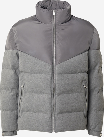 Žieminė striukė 'Clanello1' iš BOSS, spalva – pilka / šviesiai pilka / juoda, Prekių apžvalga