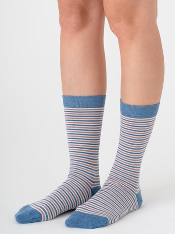 Albero Natur Socken‌‌‌‌ in Blau