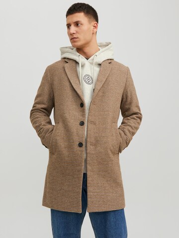 Manteau mi-saison 'Morrison' JACK & JONES en beige : devant