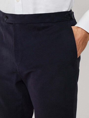 Slimfit Pantaloni chino 'Luxe' di Hackett London in blu