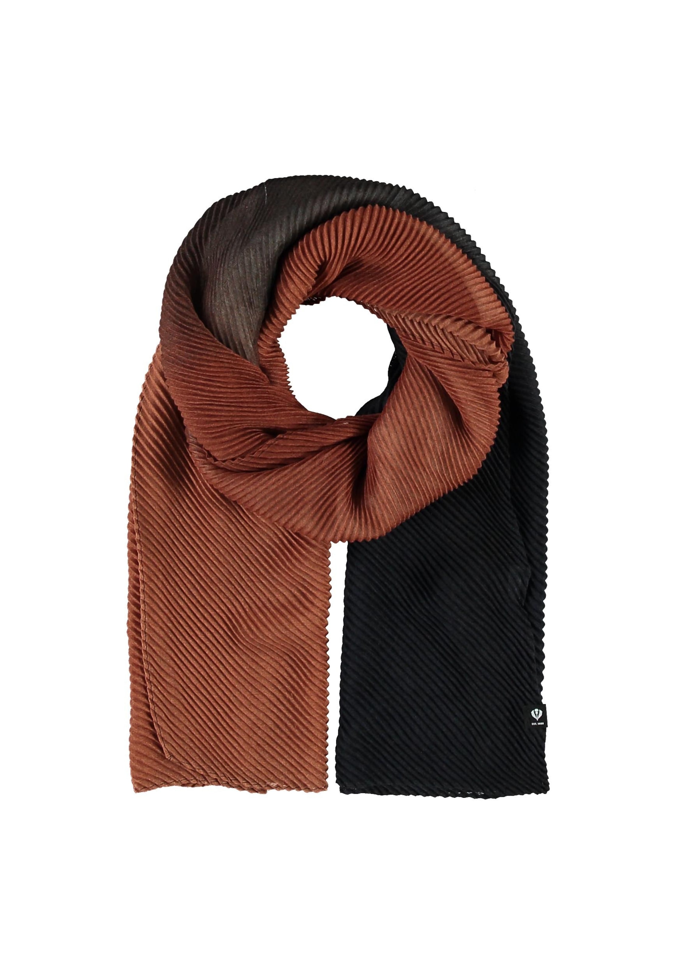 FRAAS Schal in Blau: Vorderseite