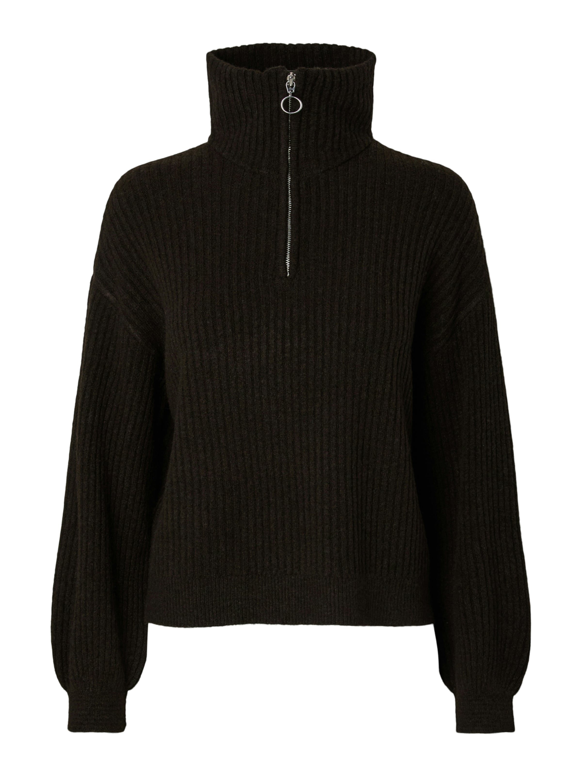 PIECES Свитер 'PCSilly' в Коричневый: спереди