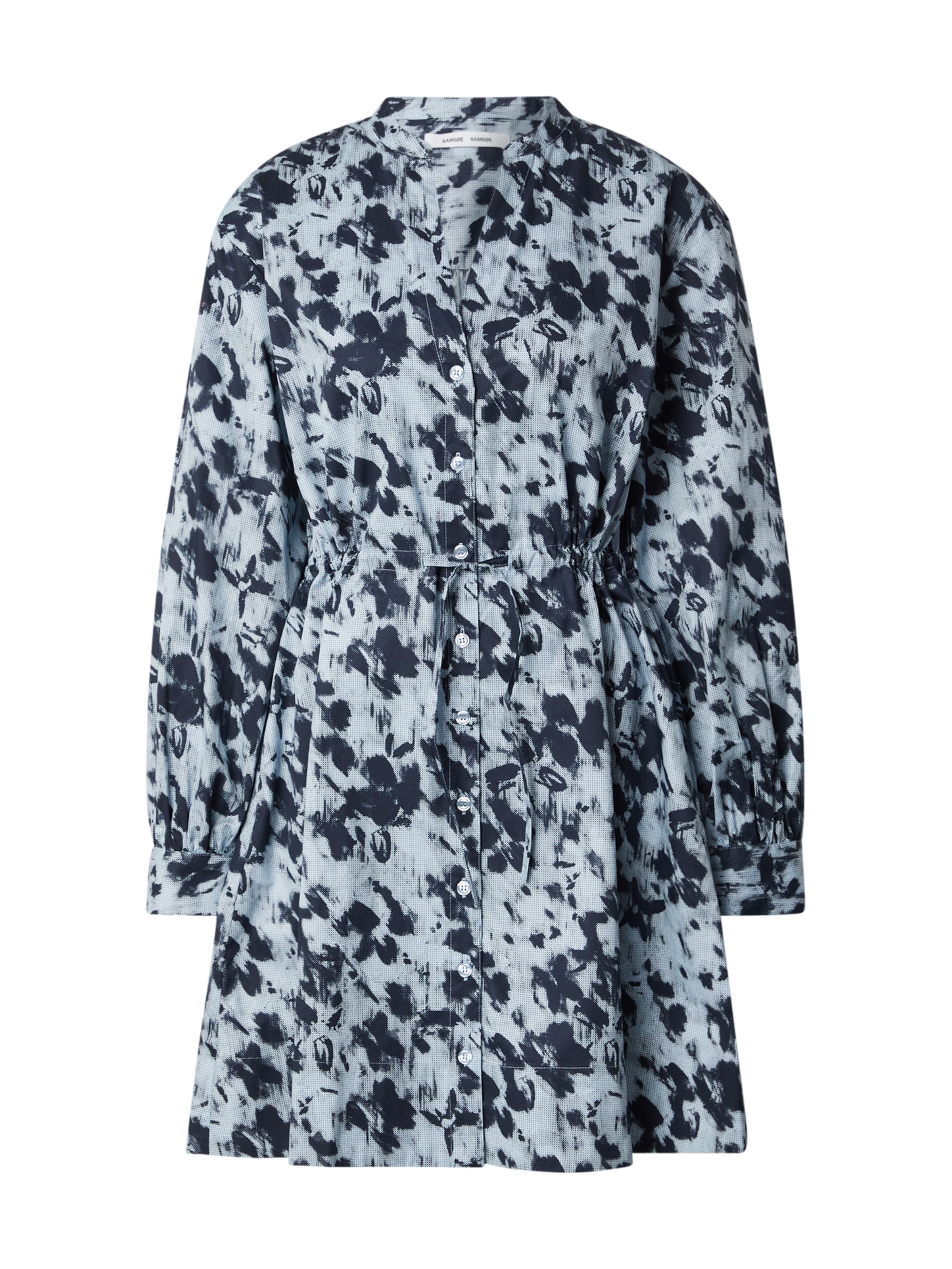 Rochie tip bluză 'Amelie' de la Samsøe Samsøe pe albastru: față