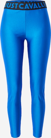 Just Cavalli - Skinny Leggings en azul: frente