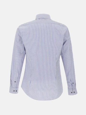 Michael Kors - Camiseta 'MICHAEL KORS POPLIN BENGAL STRIPR SLIM SHIRT CAMICIA' en azul