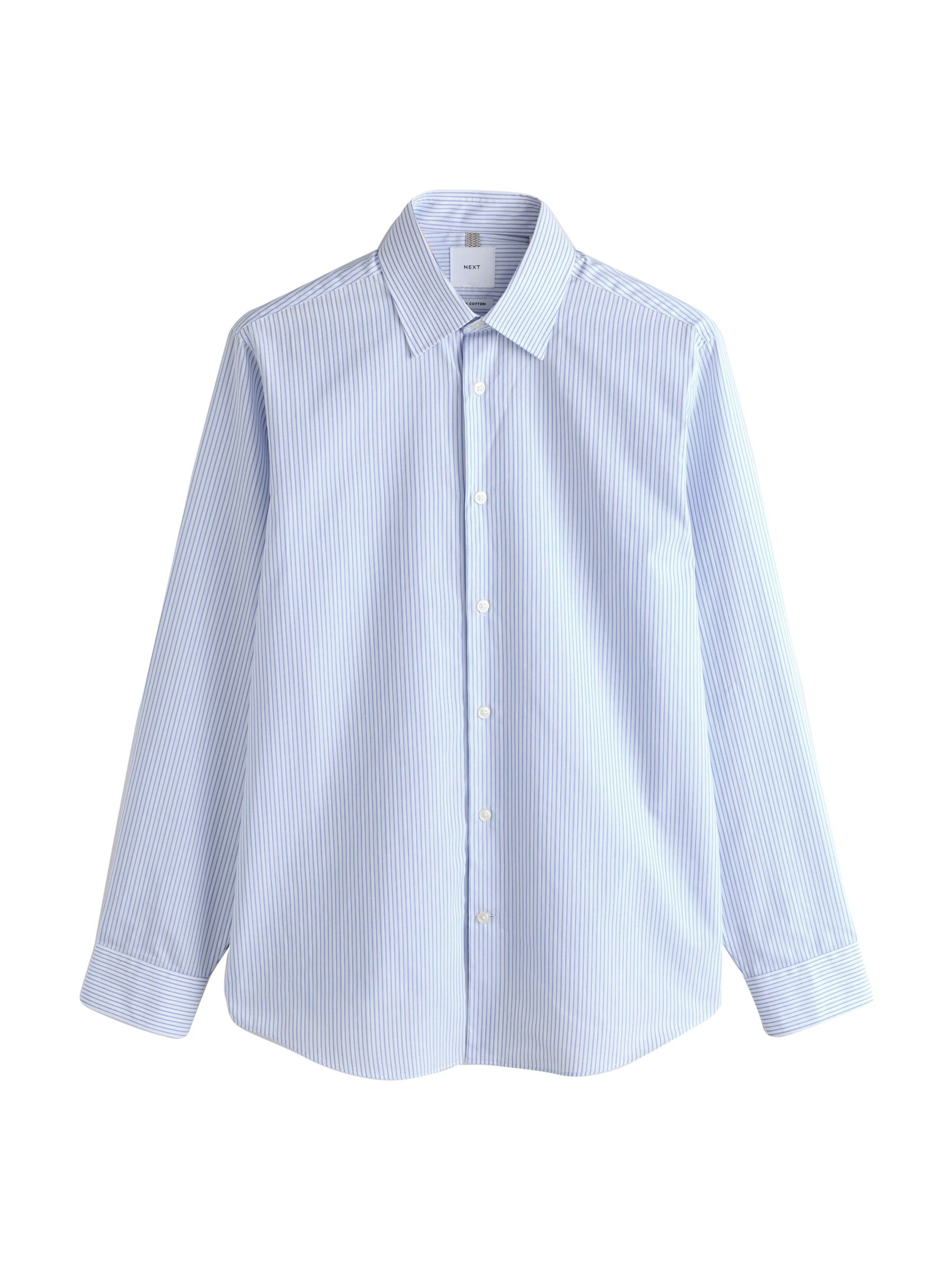 Next Hemd in hellblau / weiß, Produktansicht