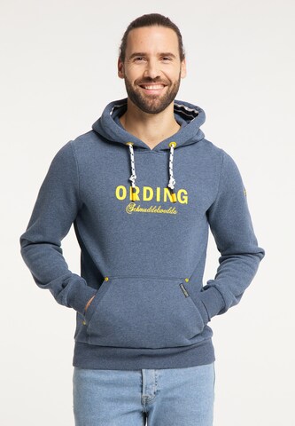 Schmuddelwedda Sweatshirt 'Sankt Peter-Ording' in Blue: front