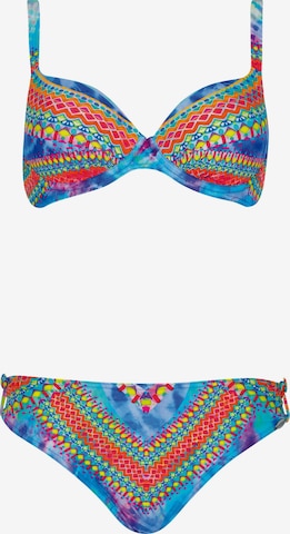 SUNFLAIR T-Shirt Bikini in Mischfarben: Vorderseite