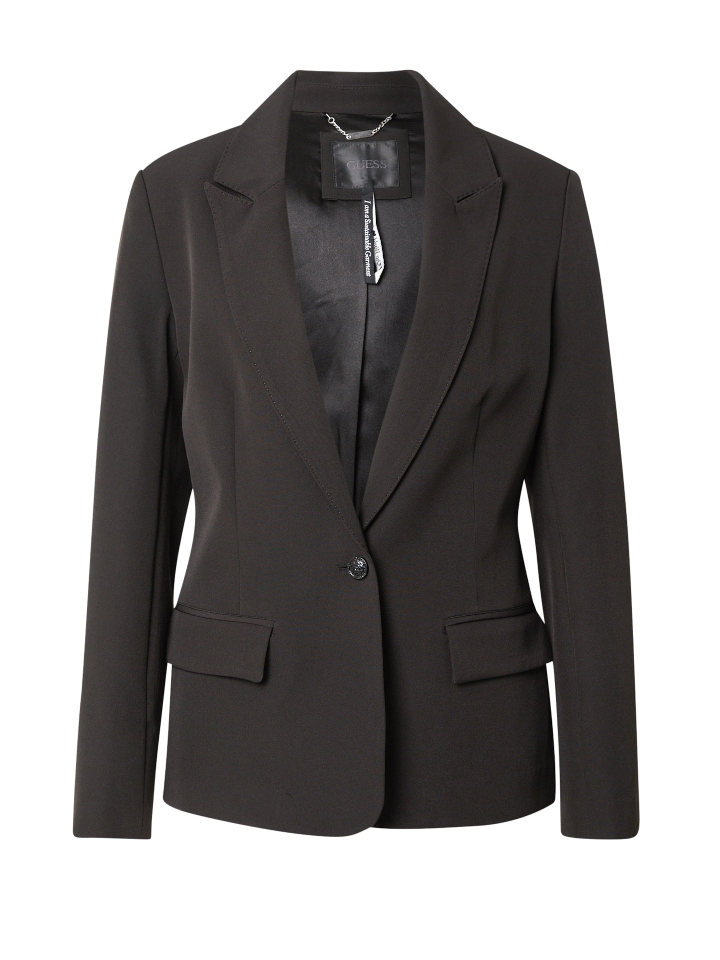 GUESS Kavaj 'SOLENE FLUID' i svart: framsida