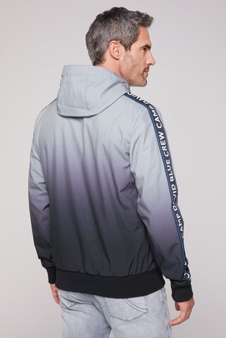 CAMP DAVID Sweat jacket 'Ocean´s Seven II' in Grey