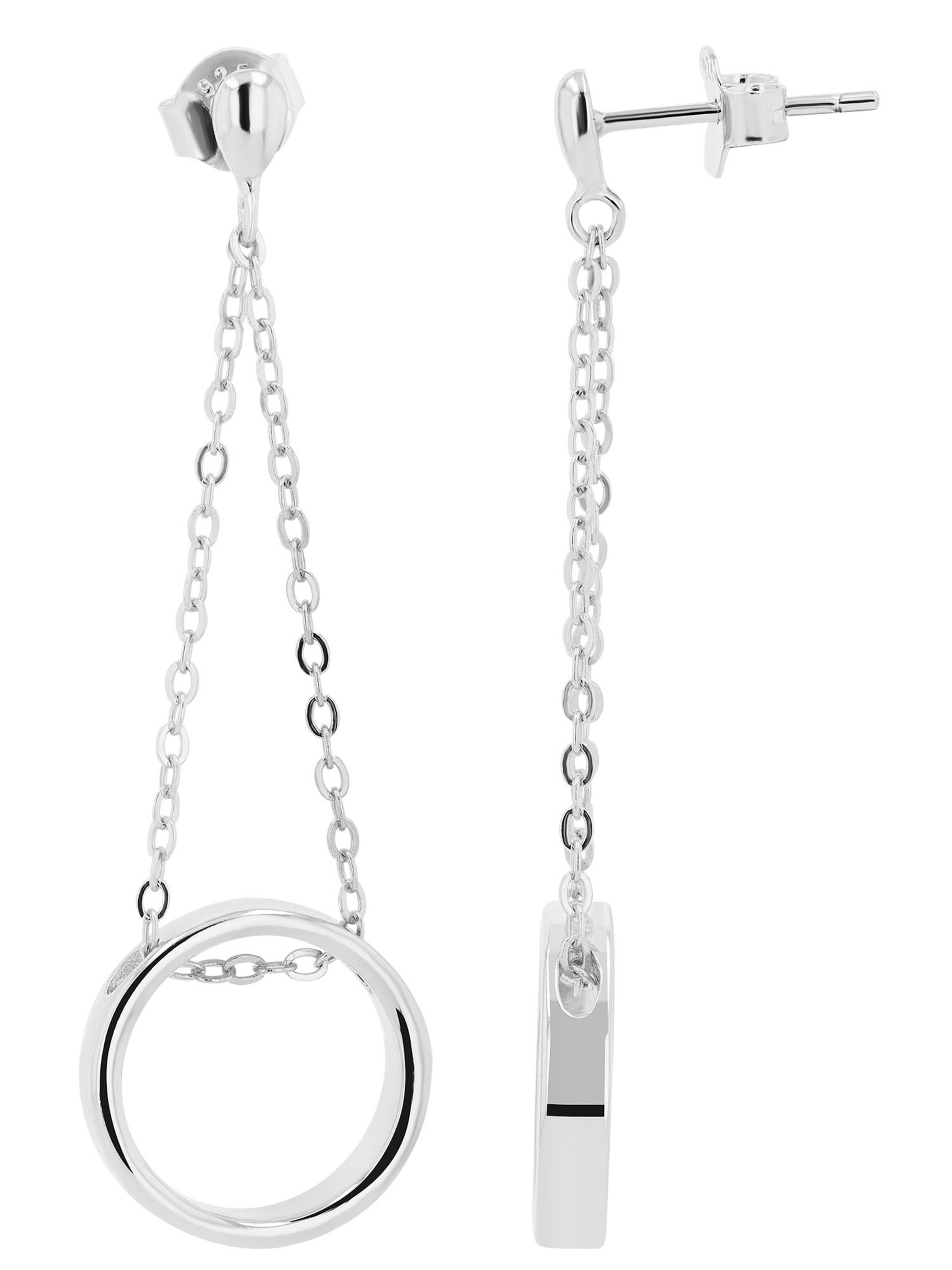 Akzent Earrings in Silver