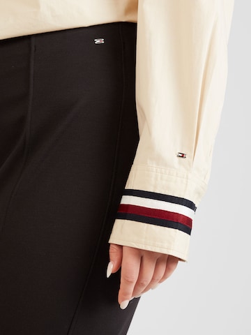 Tommy Hilfiger Curve Slimfit Broek in Zwart