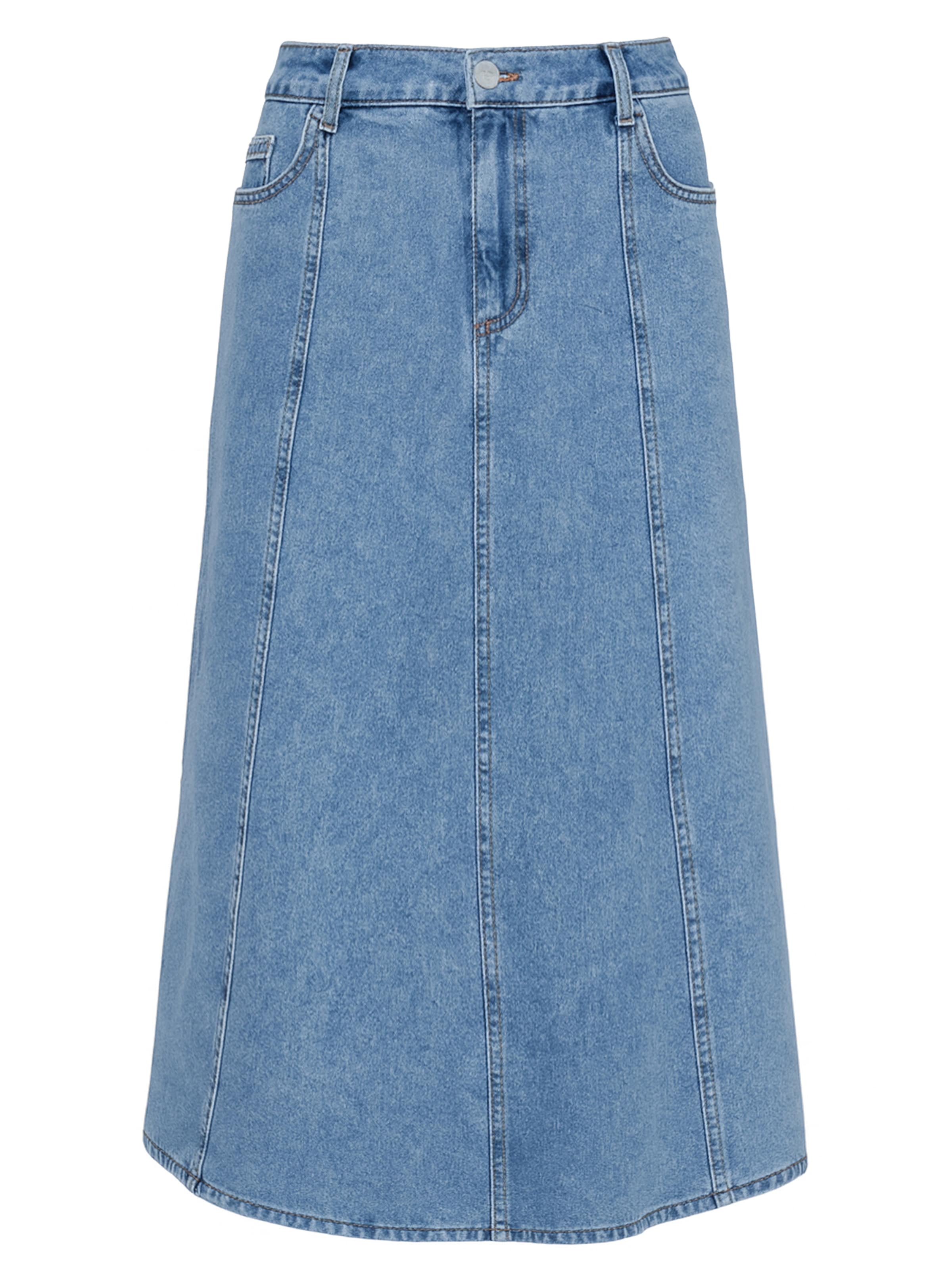 SASSYCLASSY Skirt in Blue: front