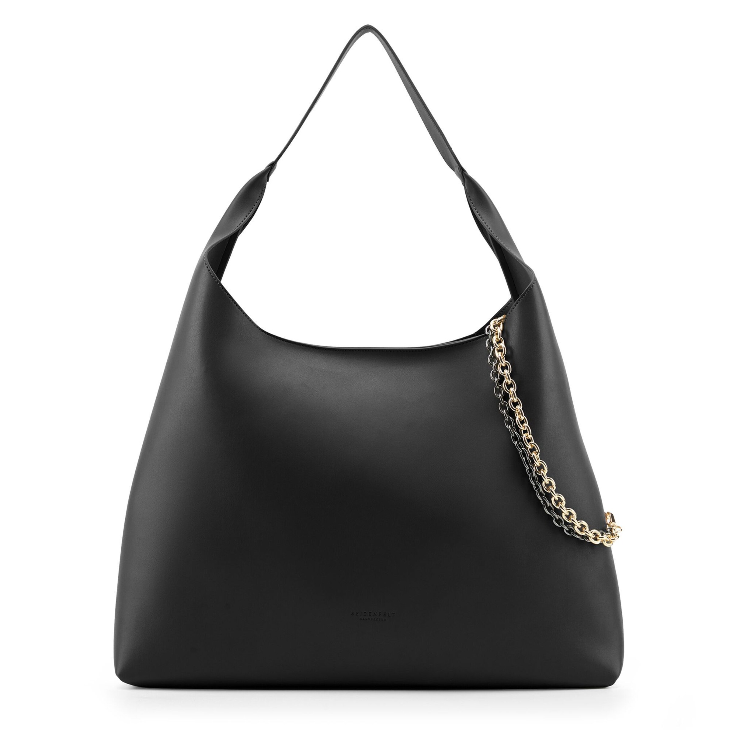 Seidenfelt Shoulder Bag 'Lainio ' in Black: front