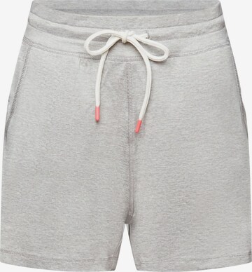 ESPRIT Regular Workout Pants in Grey: front