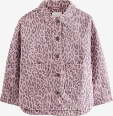 Next Välikausitakki värissä vaaleanpunainen: etupuoli