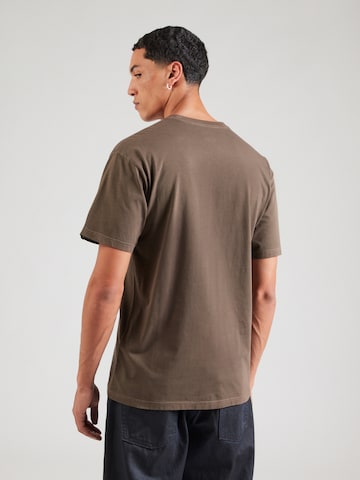 VANS Shirt 'Retro' in Bruin: terug