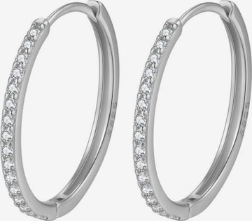 Hey Happiness Ohrring 'Big Sparkles' in Silber: Vorderseite