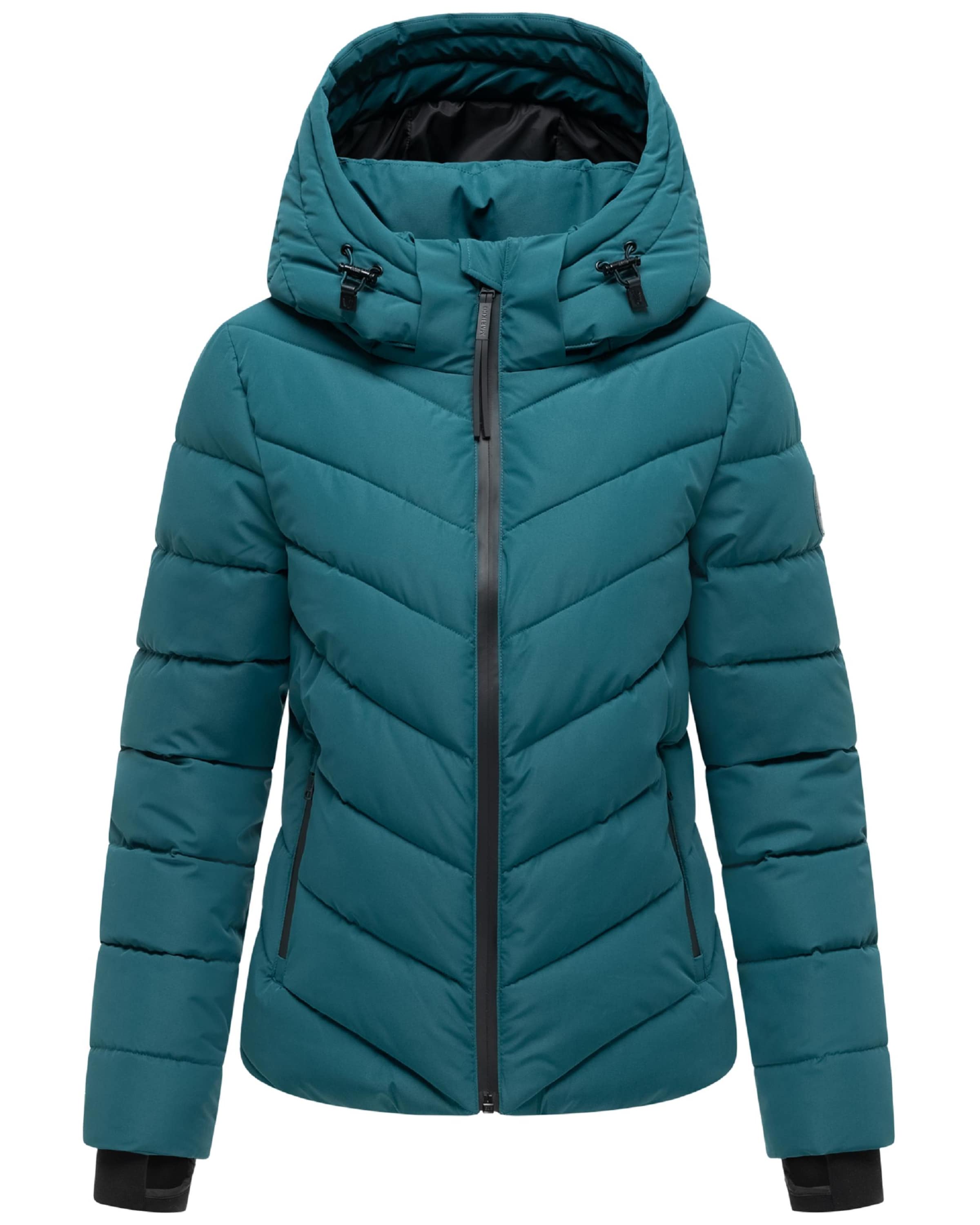 Giacca invernale 'Samuiaa XVI' di MARIKOO in verde: frontale