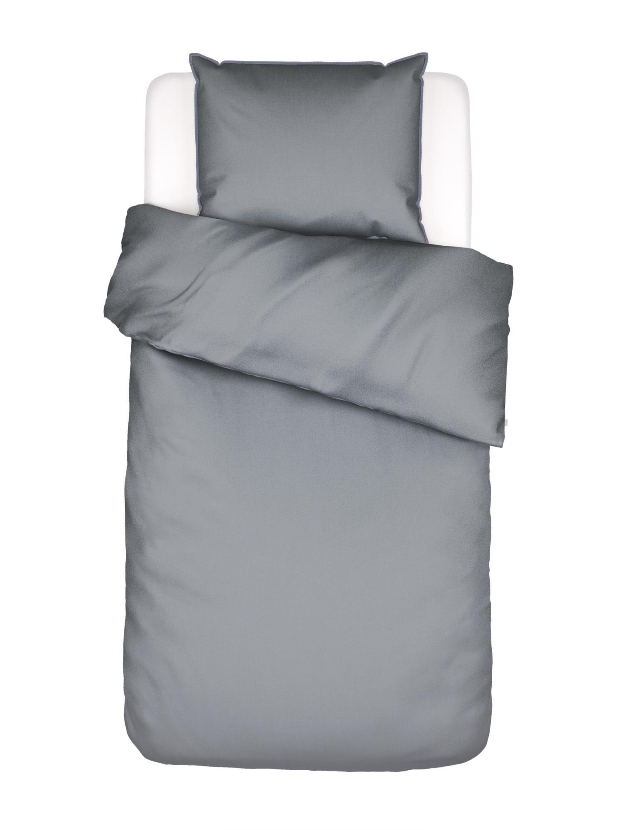 ESSENZA Duvet Cover 'Minte' in Grey: front
