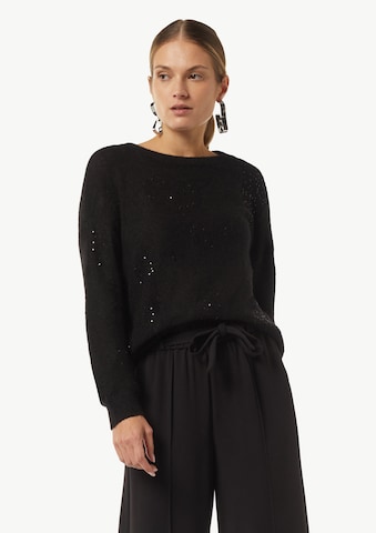 COMMA Pullover in Schwarz: Vorderseite