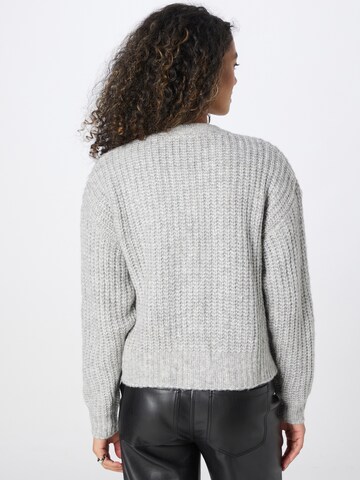 Le Temps Des Cerises Knit Cardigan 'GEORGINA' in Grey