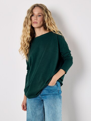 Tunique Apricot en vert : devant