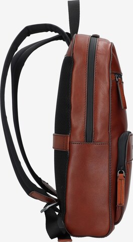 The Bridge Backpack 'Damiano' in Brown