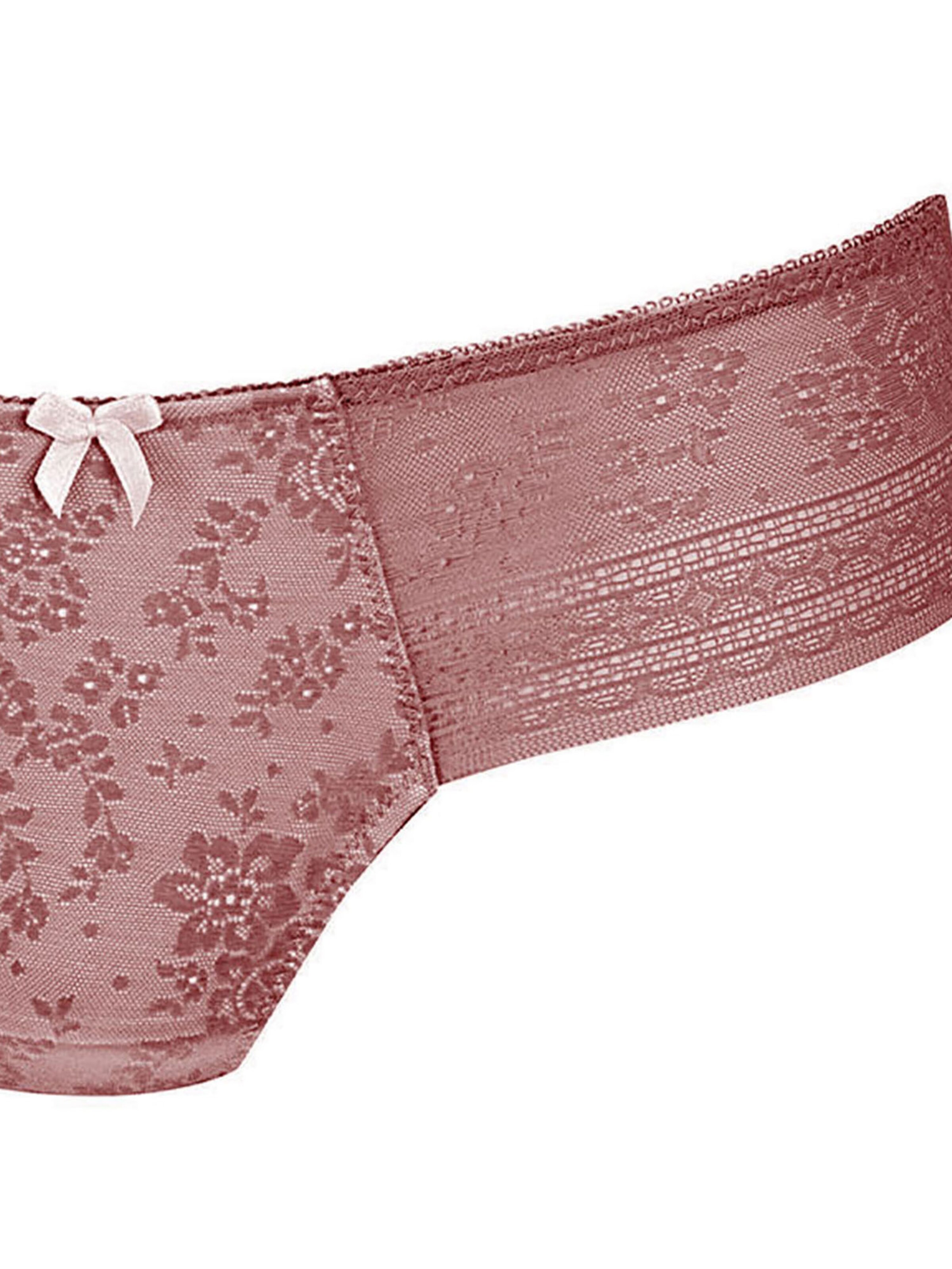 ANITA Thong 'Fleur' in Purple