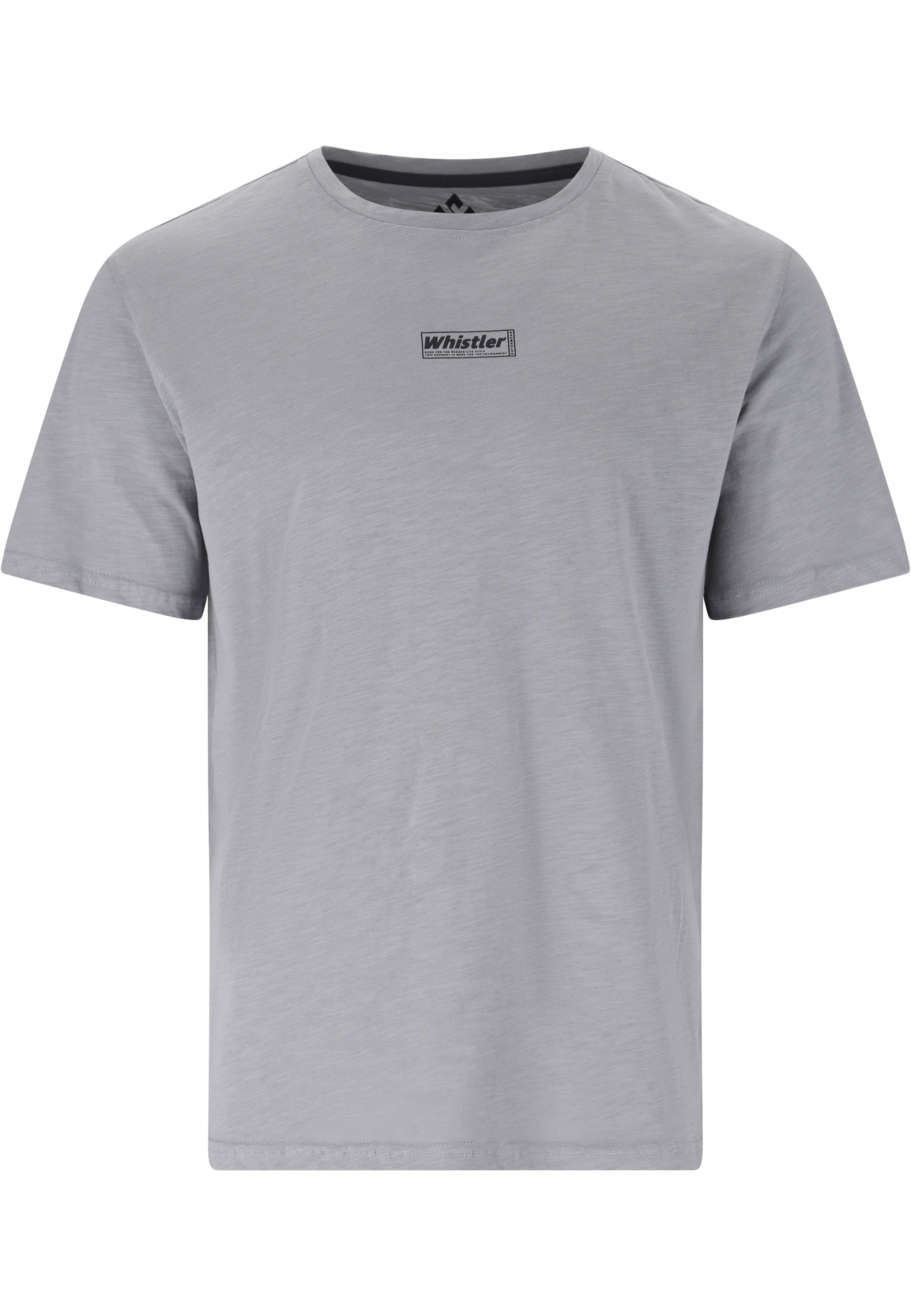 Whistler T-Shirt 'Kunta' in Grau: Vorderseite