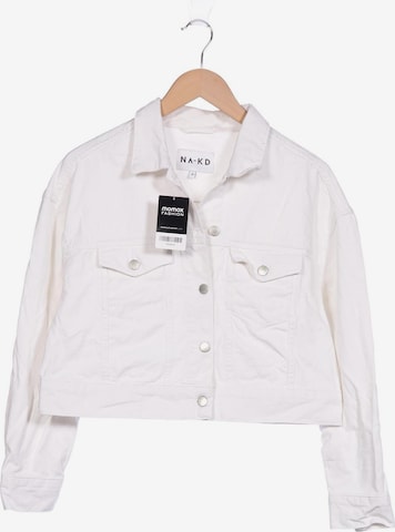 NA-KD Jacket & Coat in M in White: front