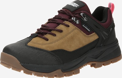 ICEPEAK Flats 'Abai' in Brown / Red / Black / White, Item view