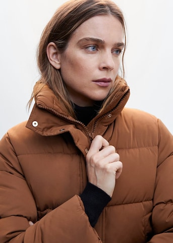 MANGO Jacke 'Anita' in Braun