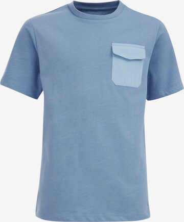 WE Fashion T-Shirt in Blau: predná strana