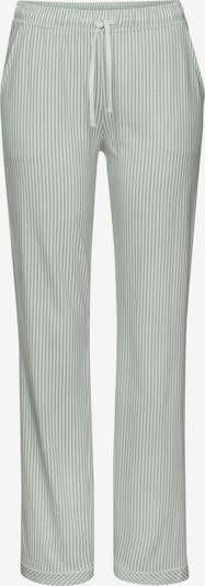 s.Oliver Pajama pants in Pastel green / White, Item view