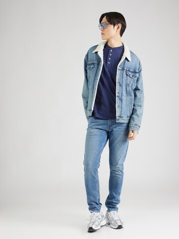 LEVI'S ® Bluser & t-shirts 'NAVAL ACADE' i blå