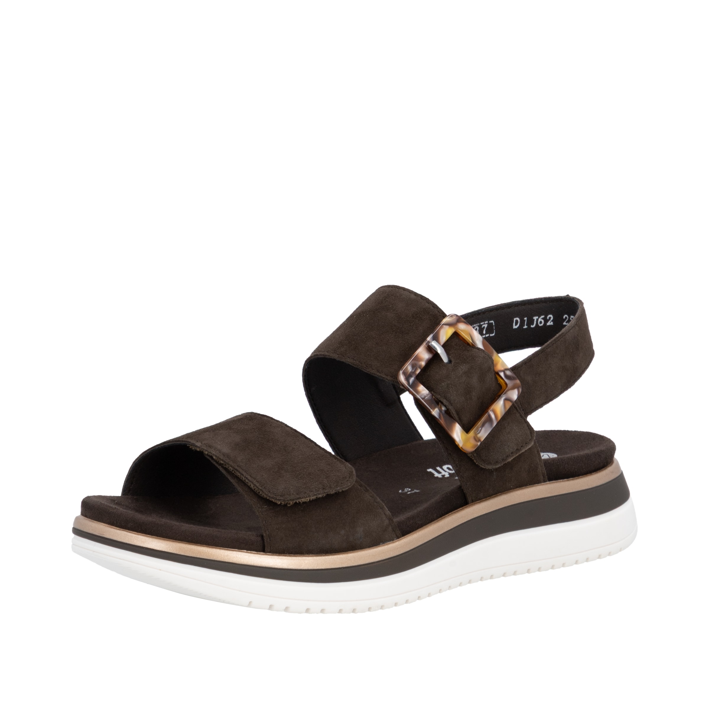 REMONTE Sandals in Brown: front