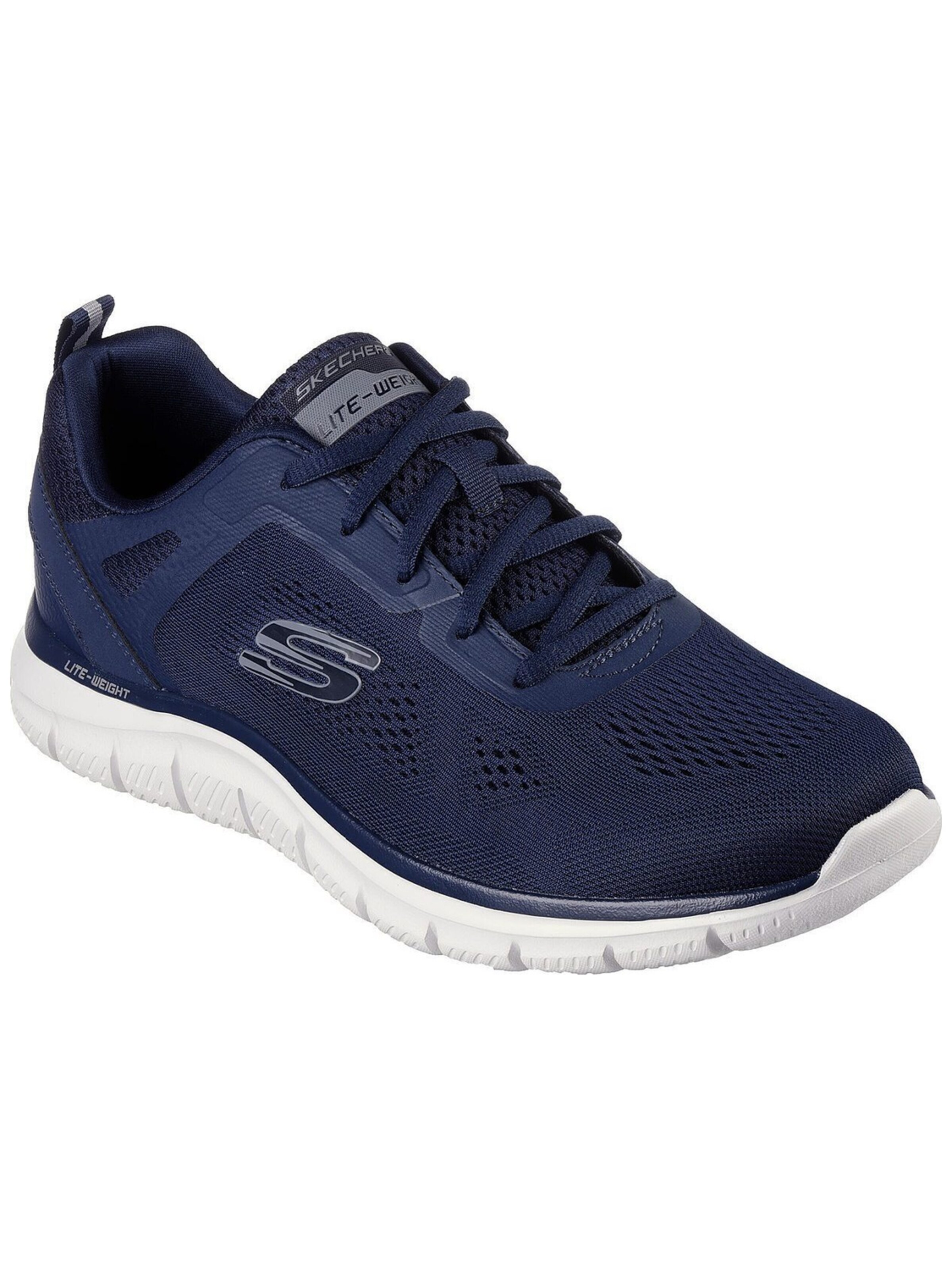Sneaker bassa di SKECHERS in blu: frontale